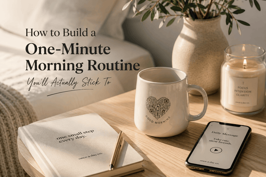 How to Build a One-Minute Morning Routine You'll Actually Stick To