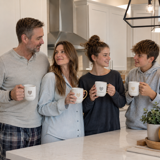 onceadayco™ Daily Ritual Mugs - Family Set