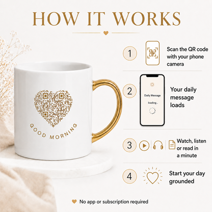 onceadayco™ Good Morning Mug