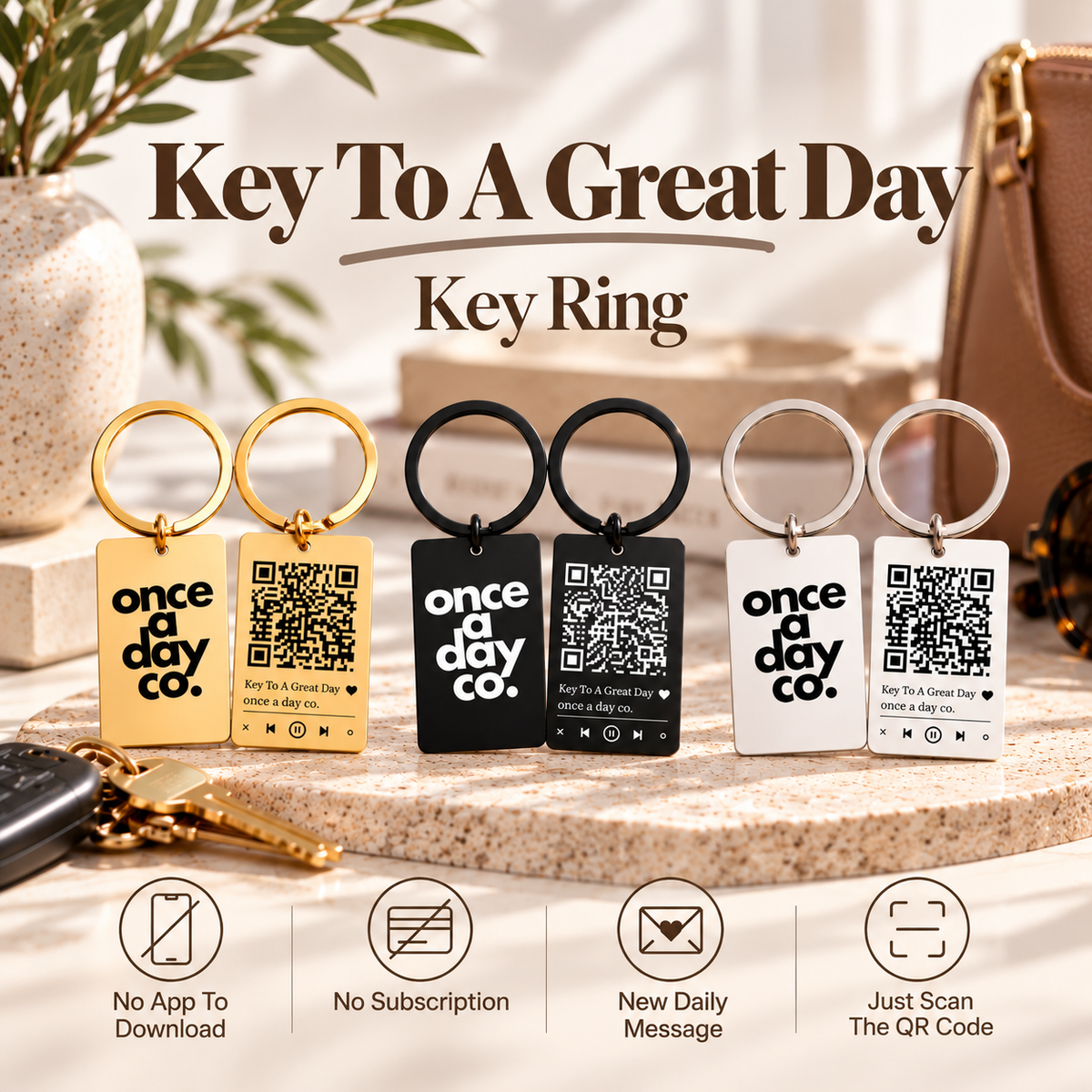 Key to a Great Day™ KeyRing