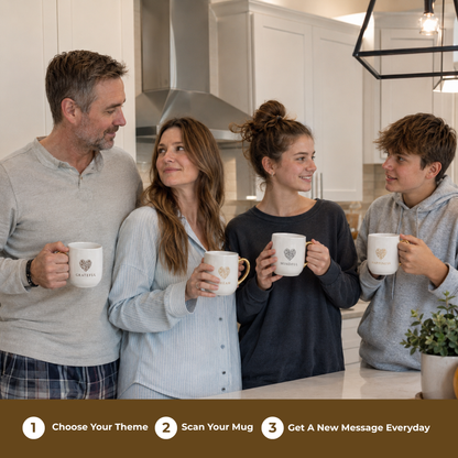 onceadayco™ Daily Ritual Mugs - Family Set